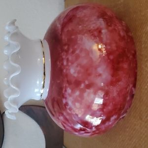 Antique Hurricane Lamp Shade